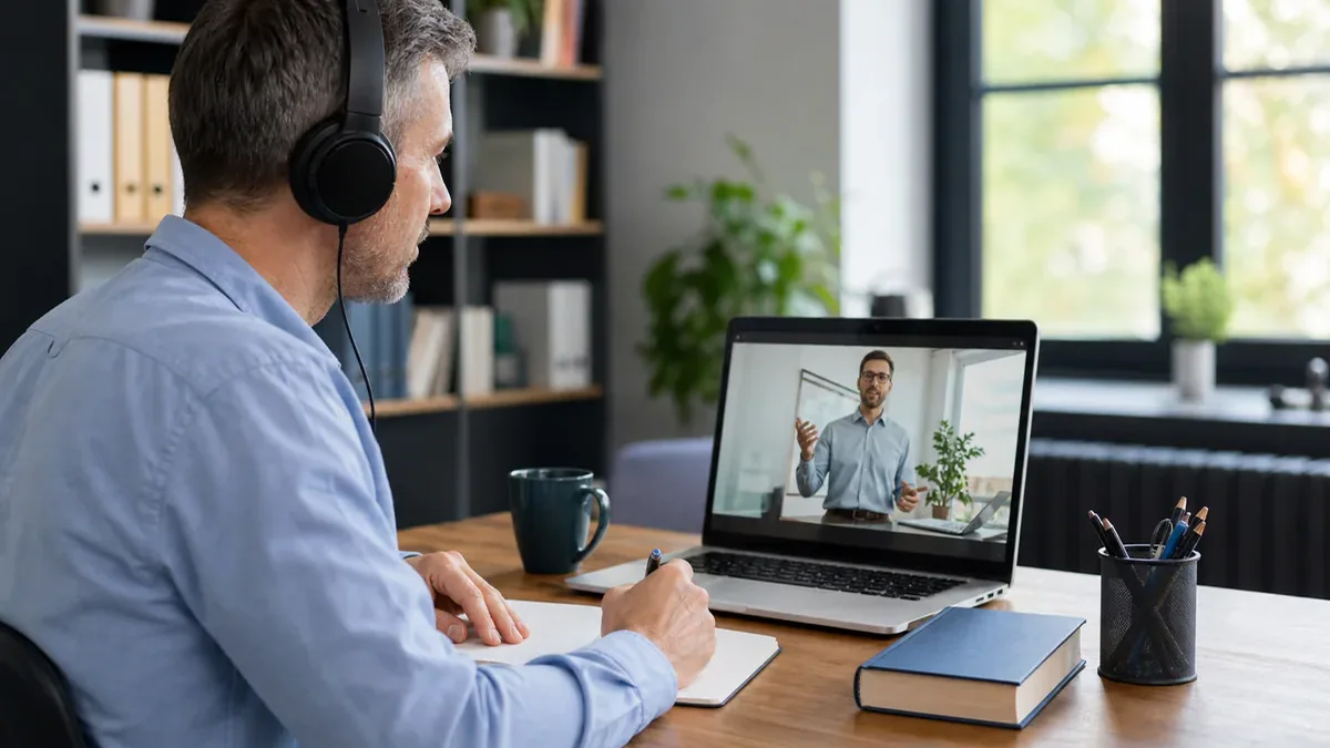 Специалист проходит дистанционное повышение квалификации
